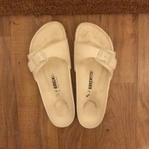 Birkenstock rubber sandals
